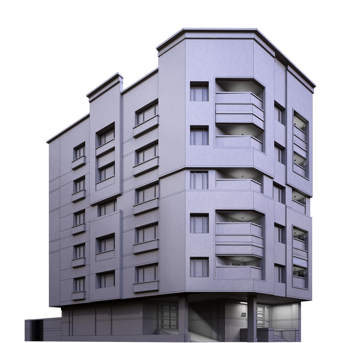 building 7 3D model_6