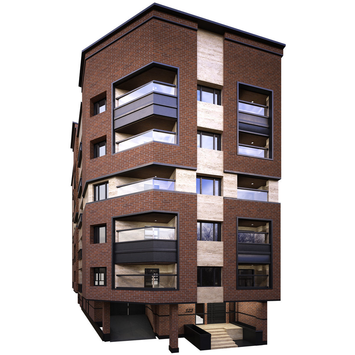 building 7 3D model_2