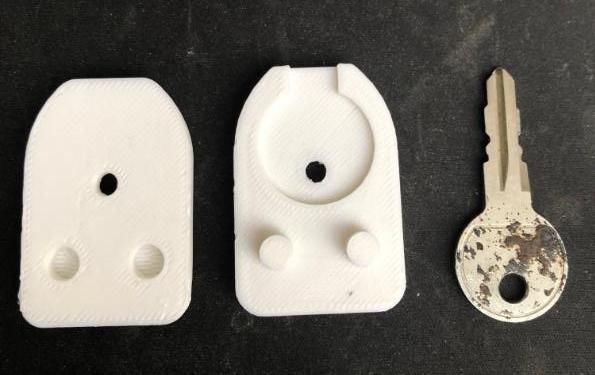 key housing  3D print model_4