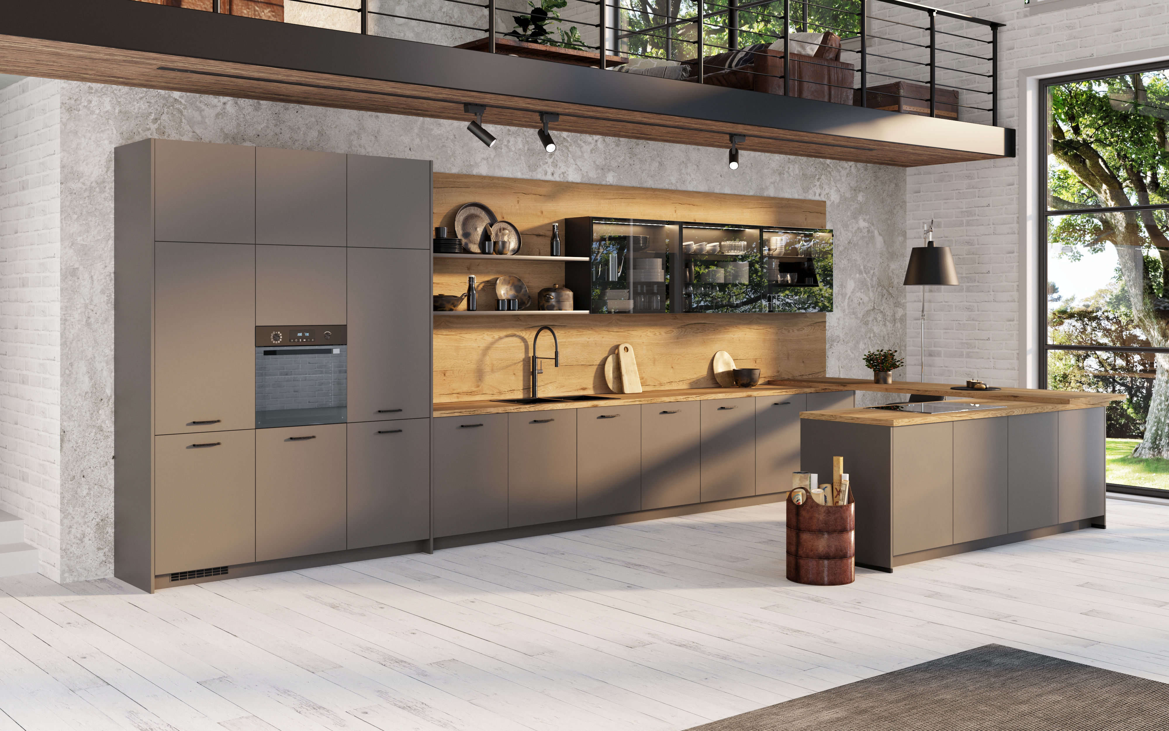 Industrial kitchen  3D model_1