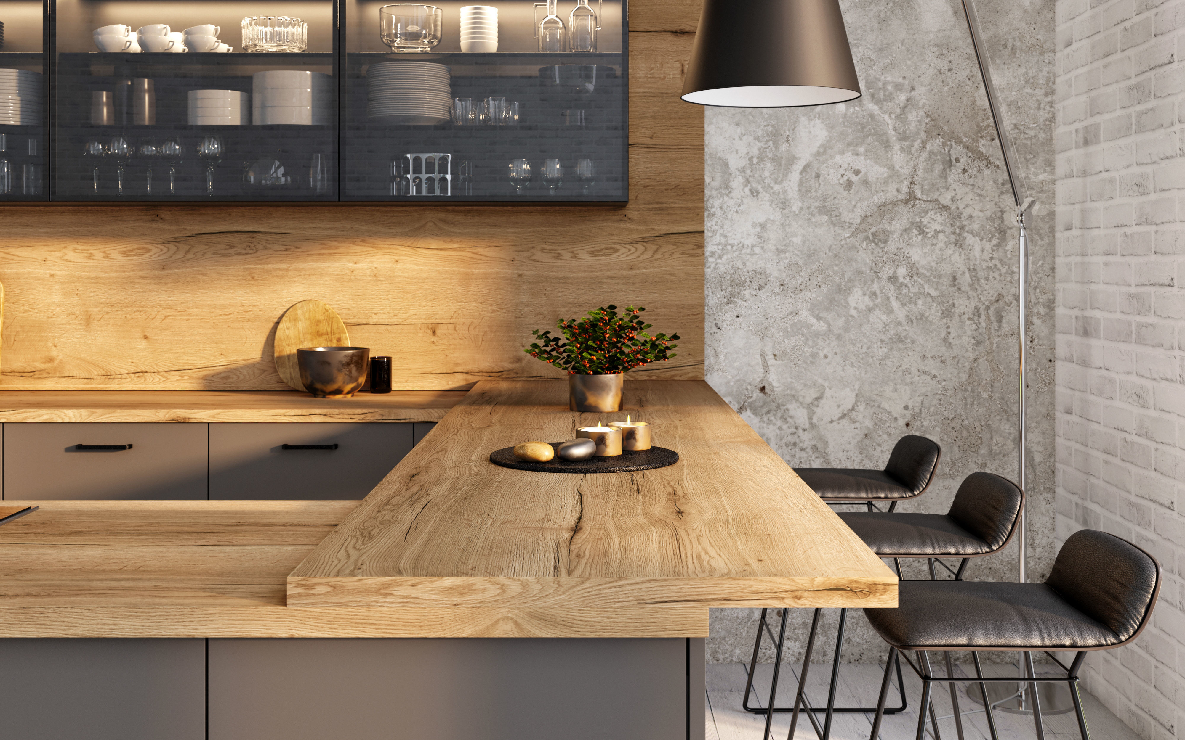 Industrial kitchen  3D model_2