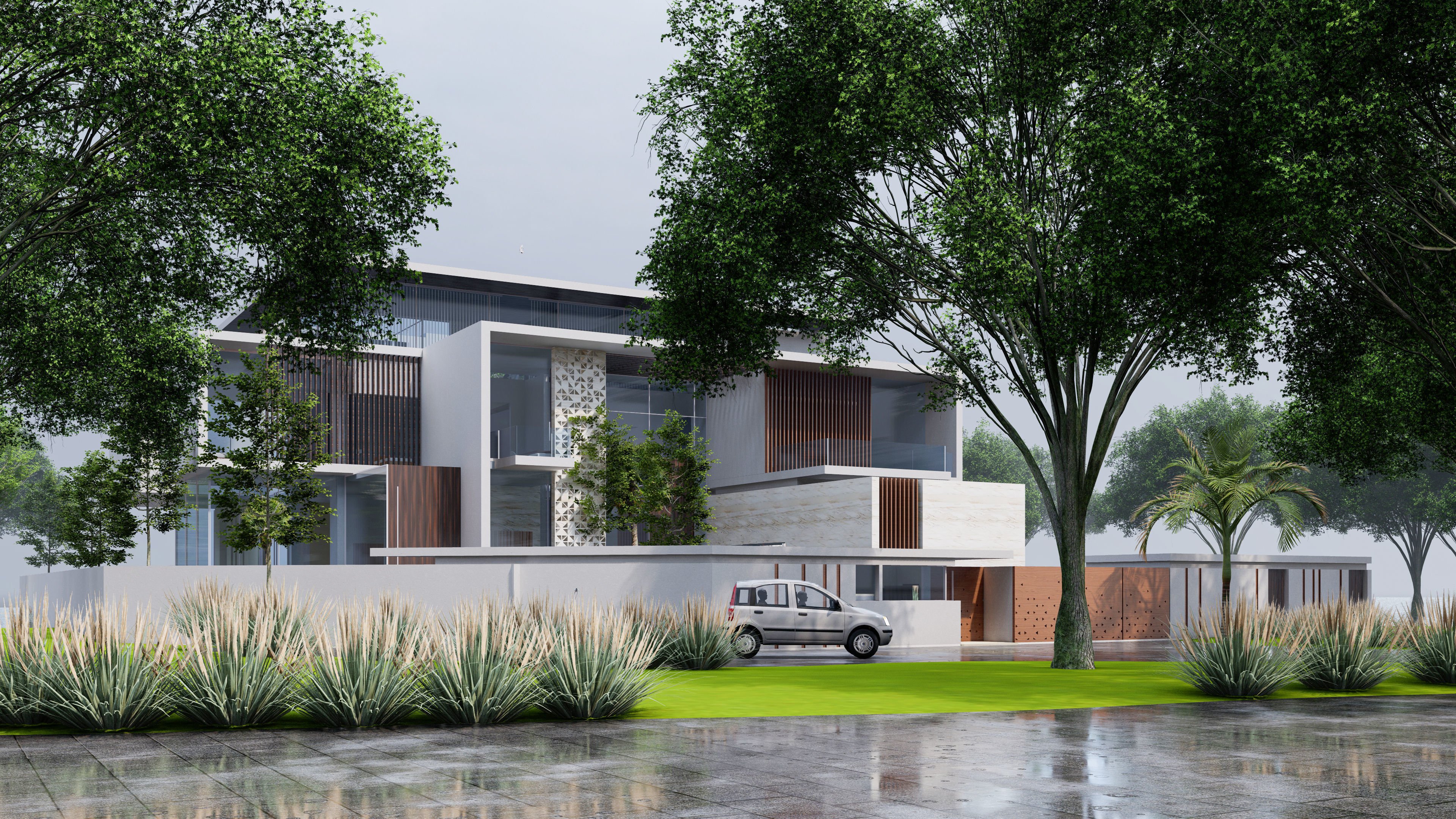 Exterior Design 3D model_2