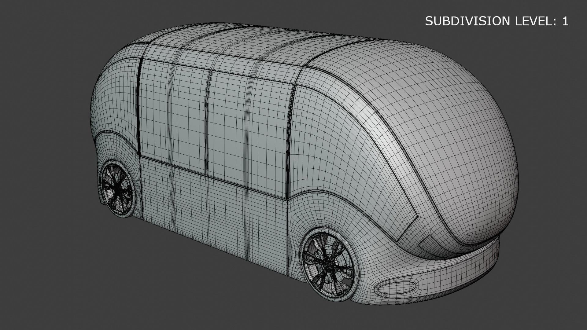 Shuttle minibus concept 2023 3D model_10