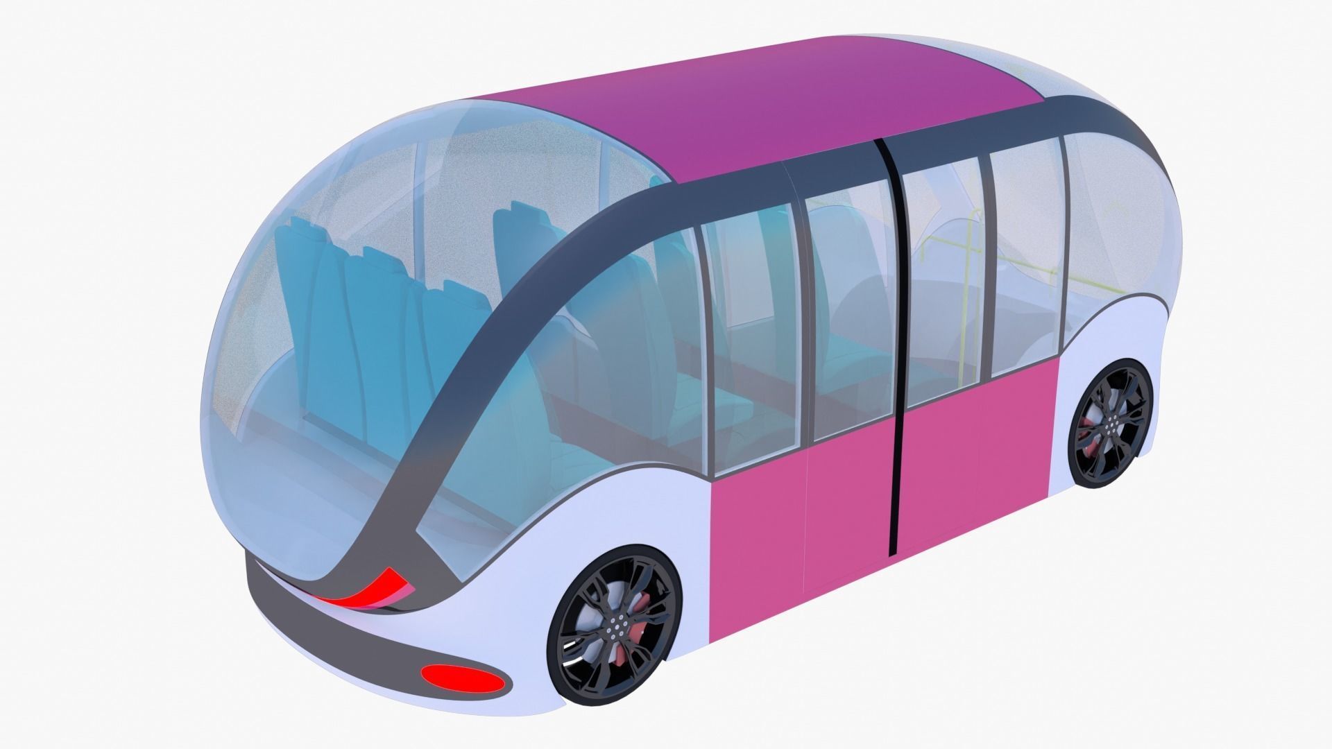 Shuttle minibus concept 2023 3D model_11