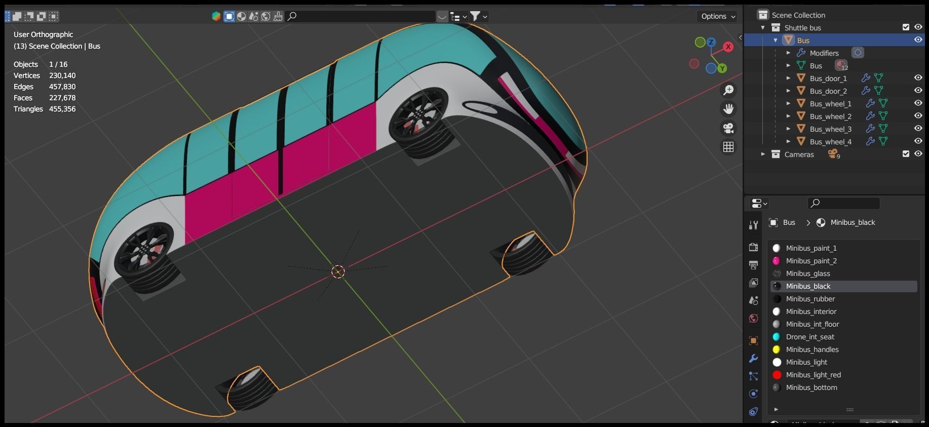 Shuttle minibus concept 2023 3D model_18