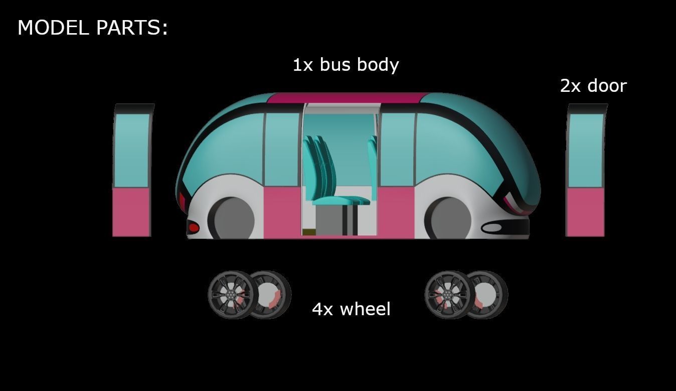 Shuttle minibus concept 2023 3D model_7