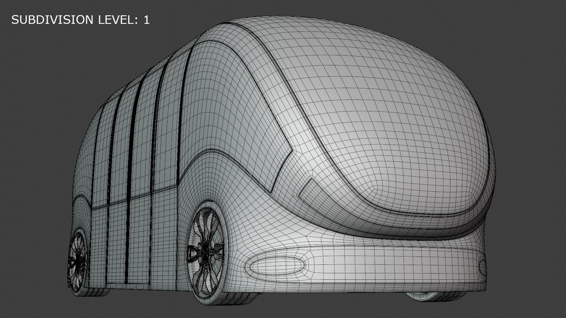 Shuttle minibus concept 2023 3D model_3