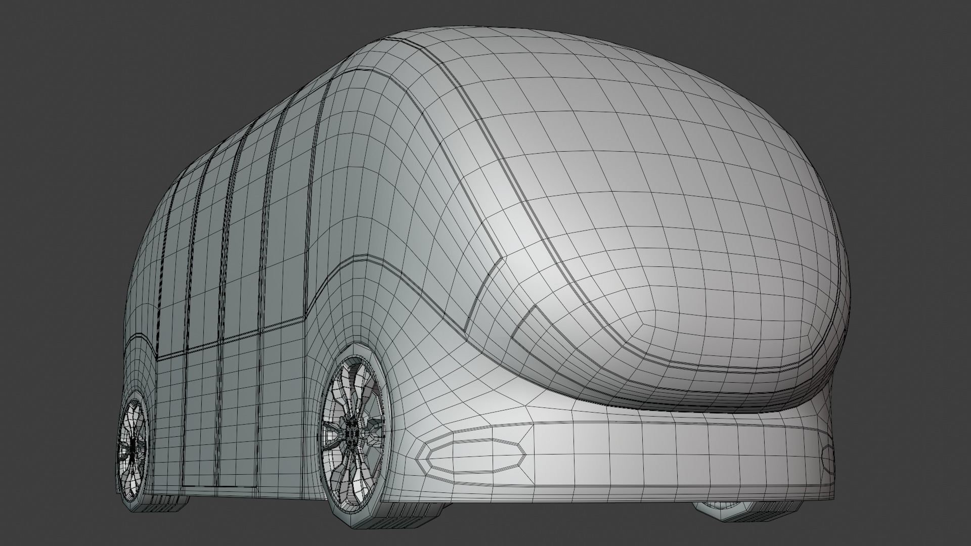 Shuttle minibus concept 2023 3D model_2
