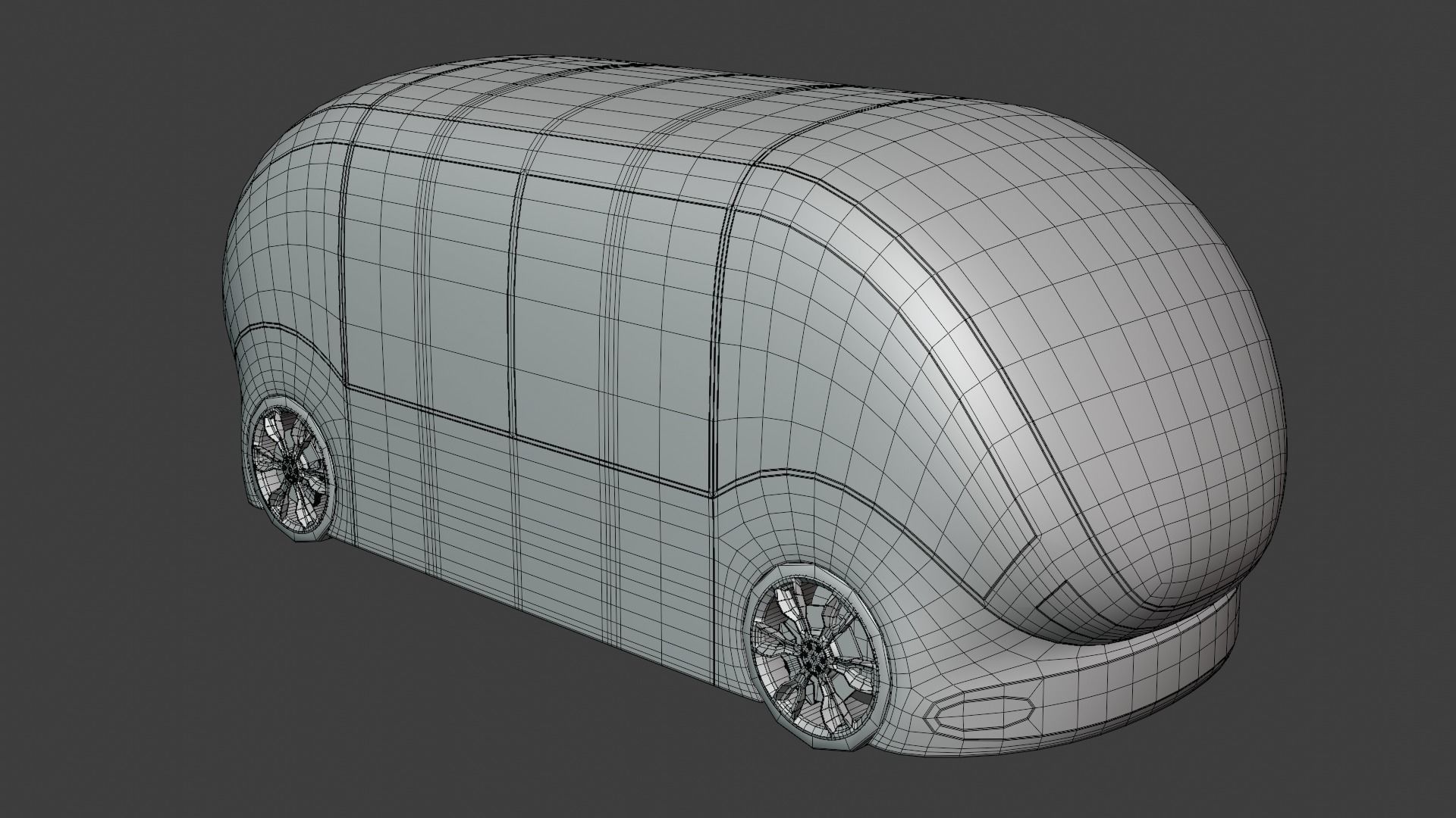Shuttle minibus concept 2023 3D model_9