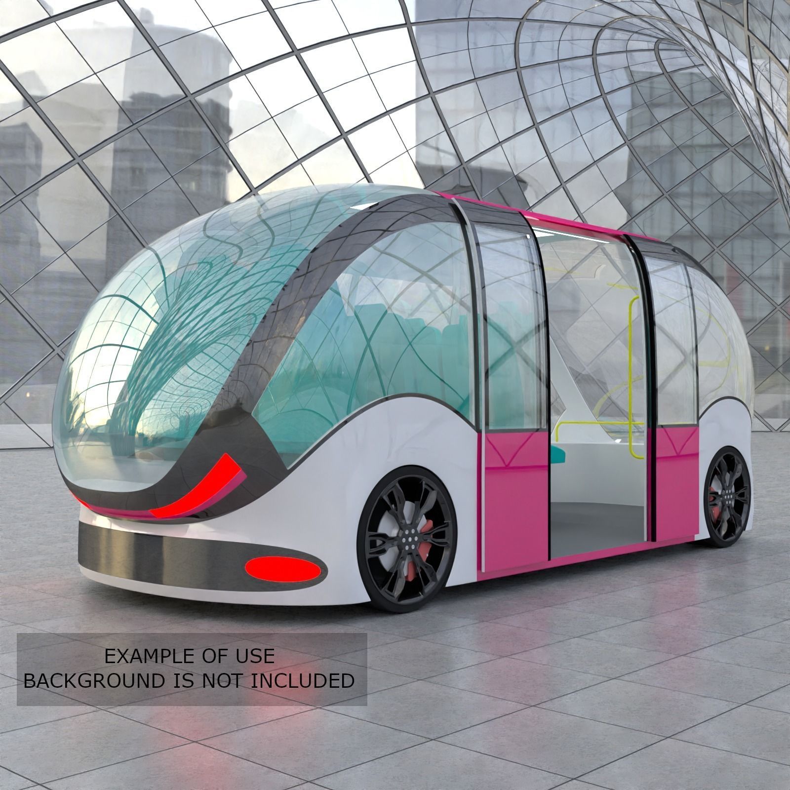Shuttle minibus concept 2023 3D model_5