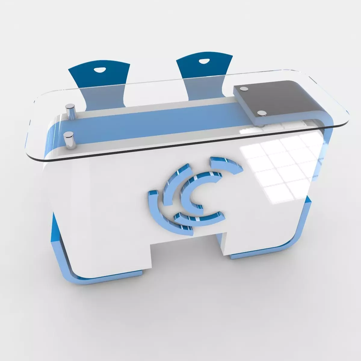 Reception Desk 3D model
