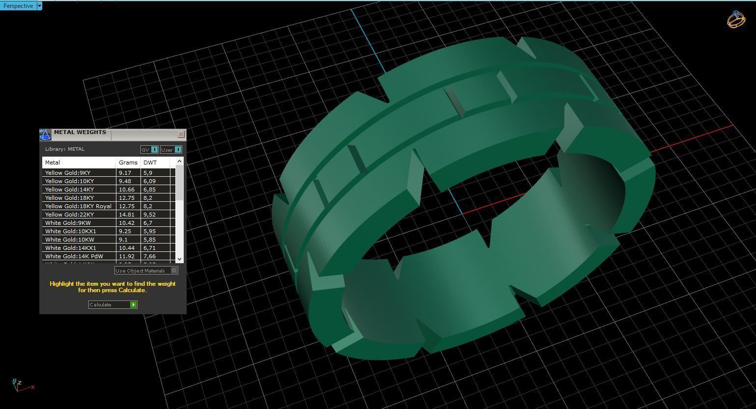 Wedding Band 3D print model_9