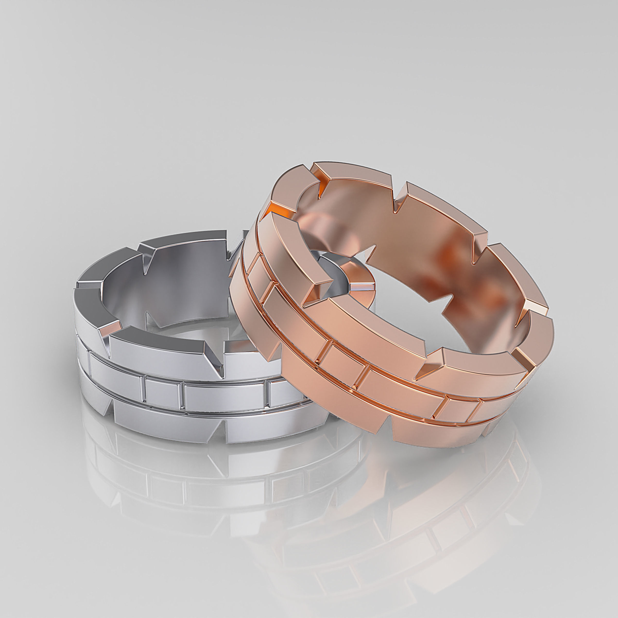 Wedding Band 3D print model_11
