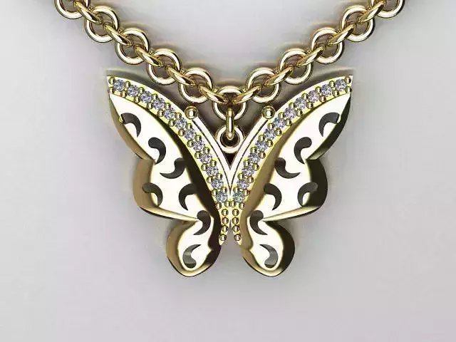 butterfly pendant