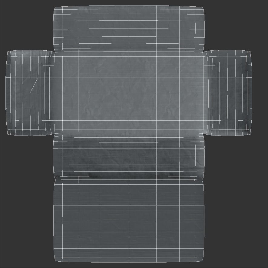 Drug Package Game Ready Low-poly 3D model_8