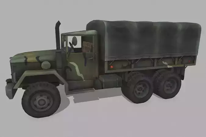 Cargo m35 Low-poly 3D model