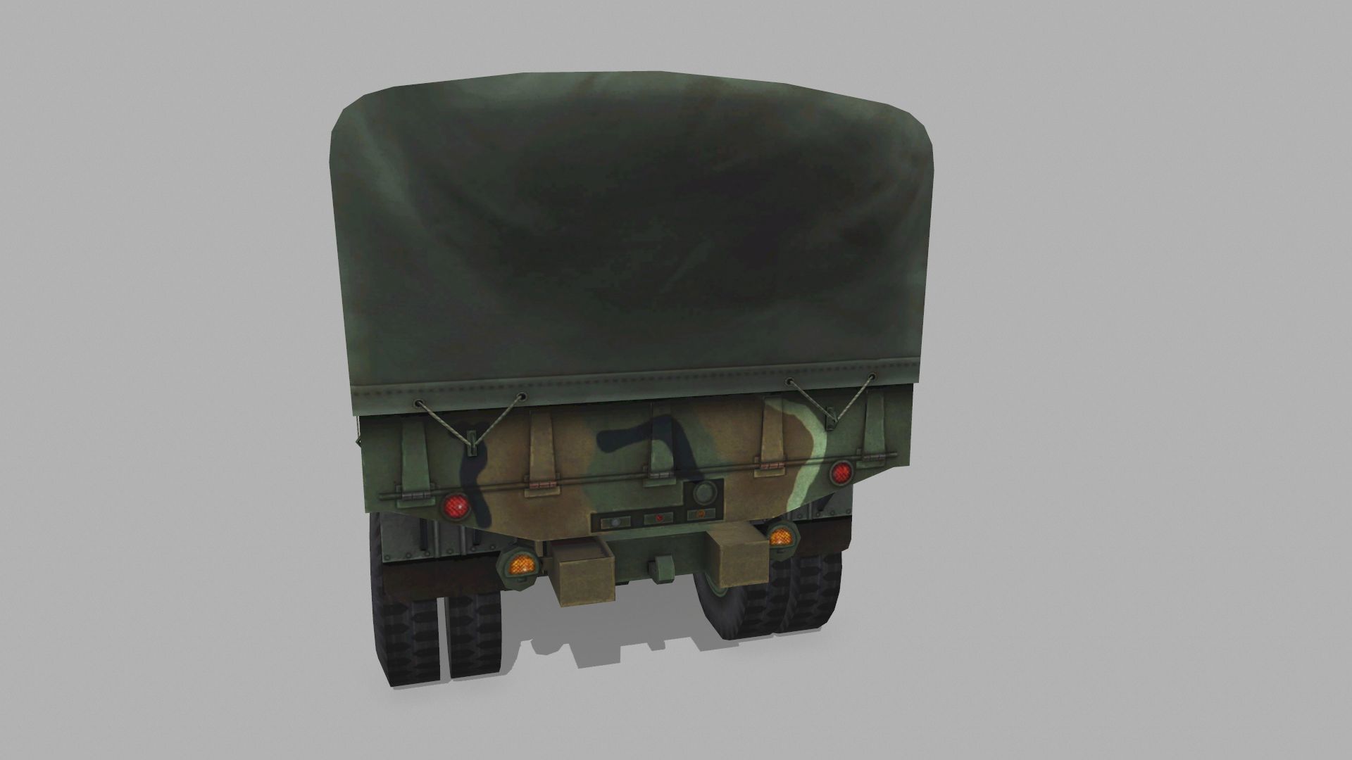 Cargo m35 Low-poly 3D model_3