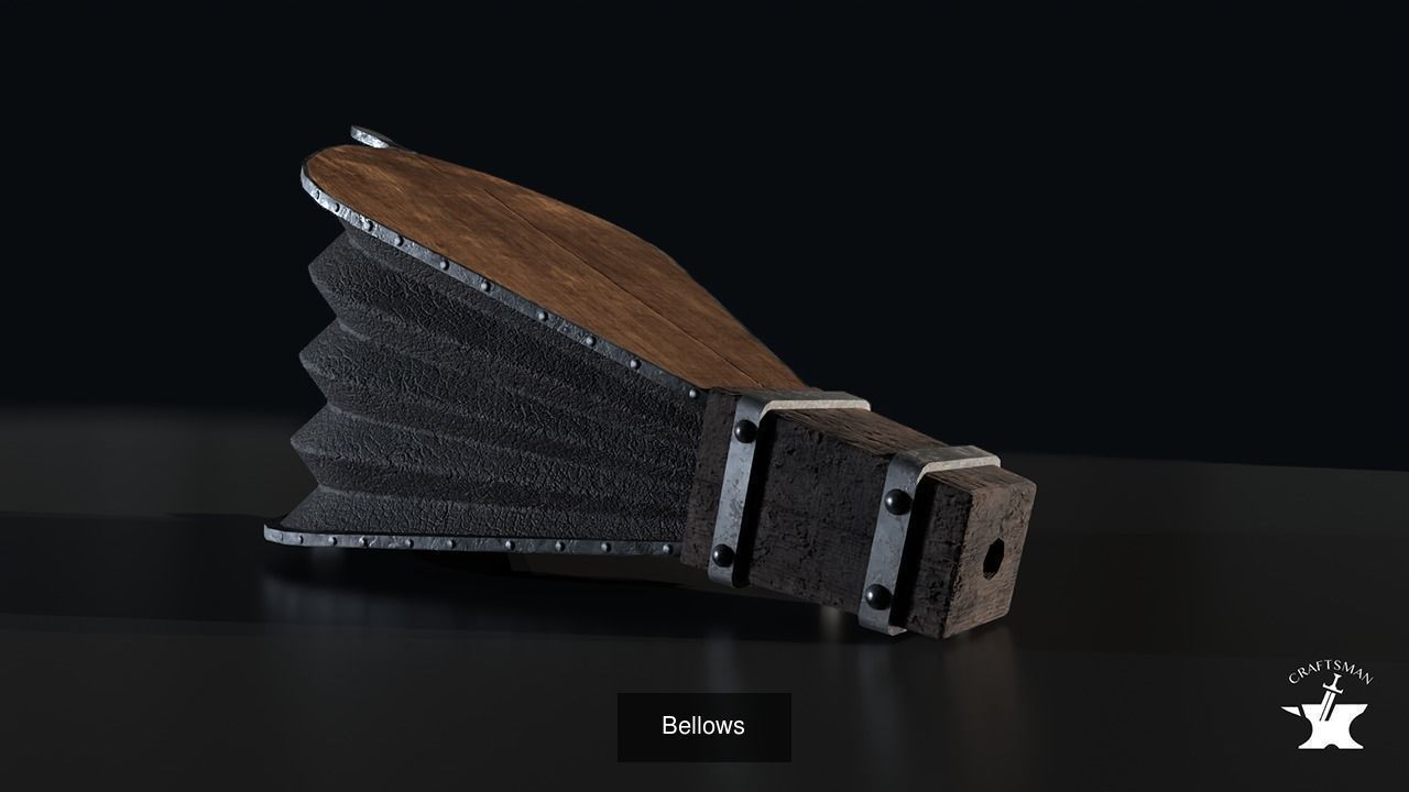 Medieval Forge Pack 3D Model Collection_17