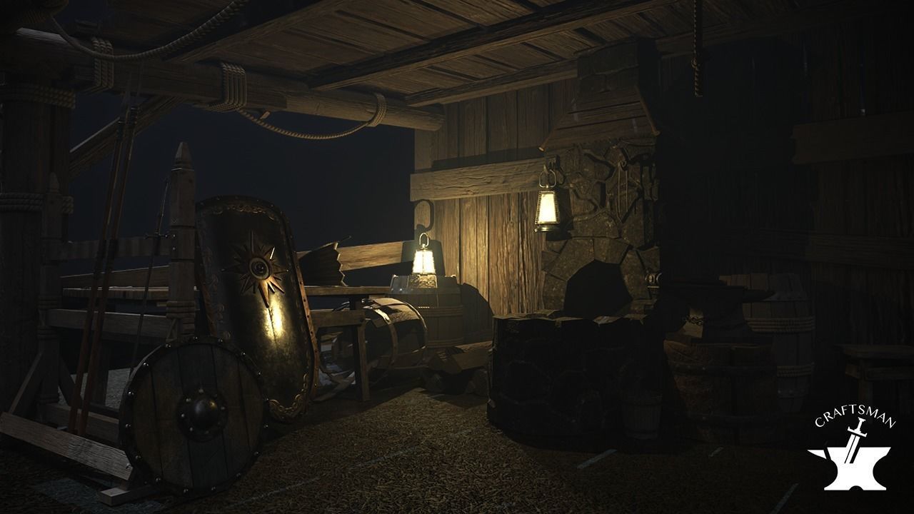 Medieval Forge Pack 3D Model Collection_8