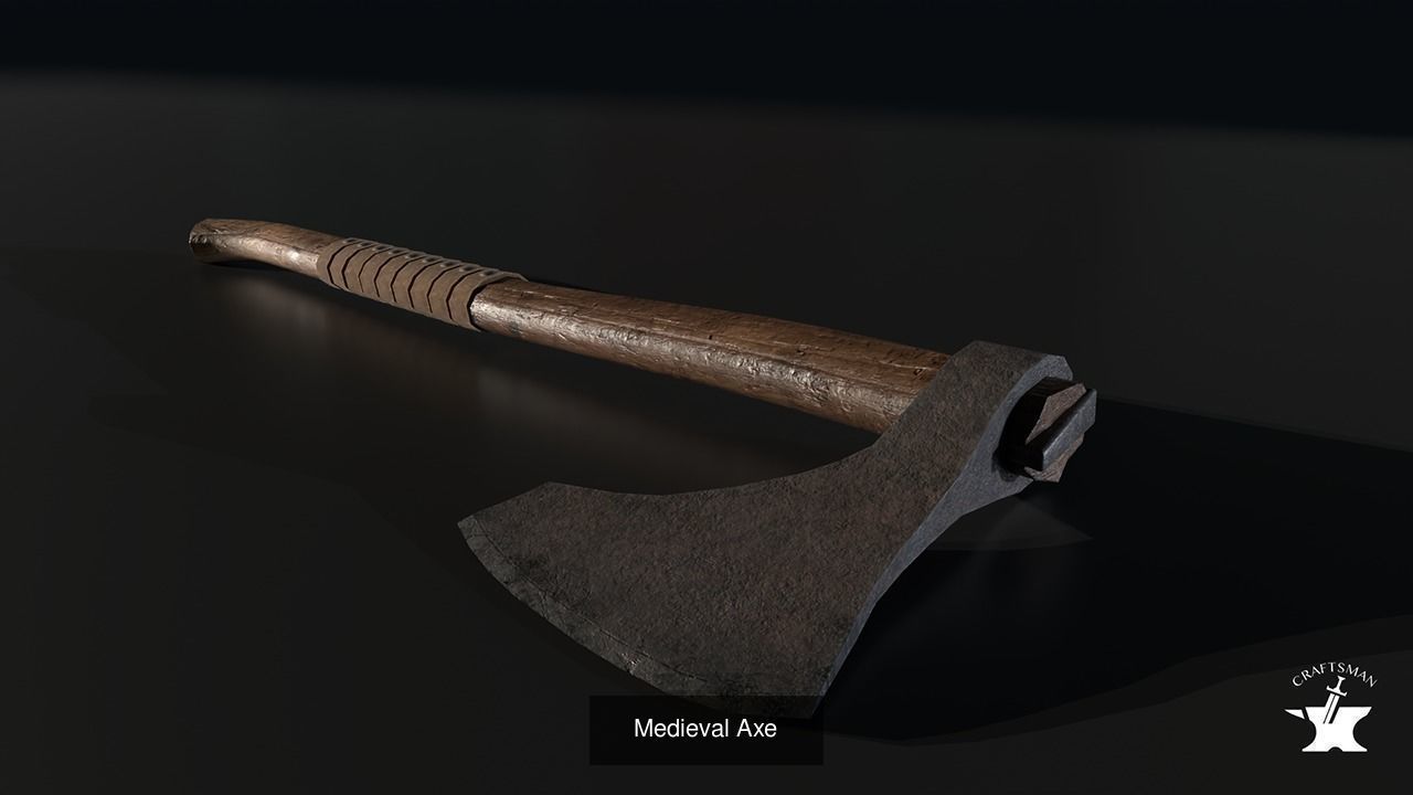 Medieval Forge Pack 3D Model Collection_18