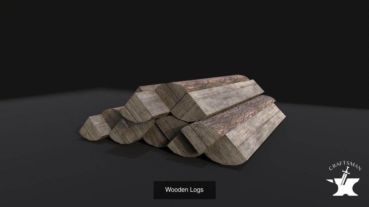 Medieval Forge Pack 3D Model Collection_25