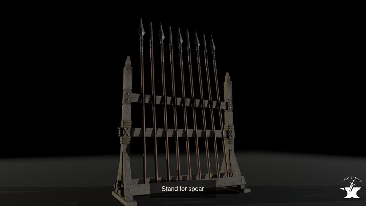 Medieval Forge Pack 3D Model Collection_21