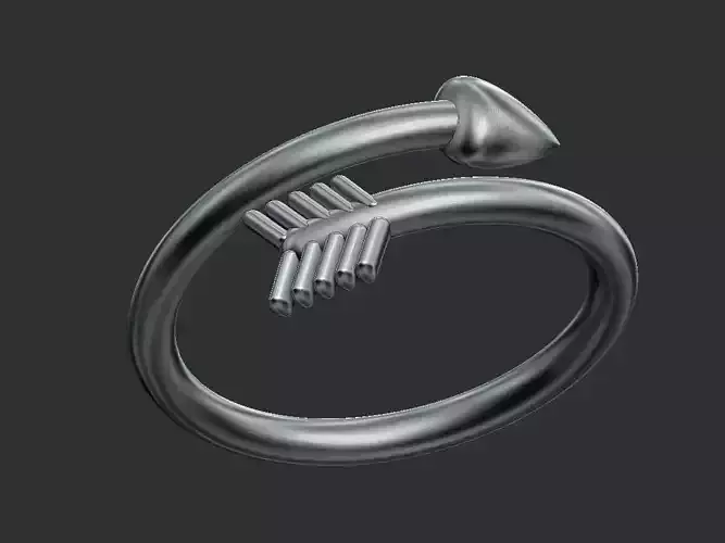 Arrow Ring 3D print model