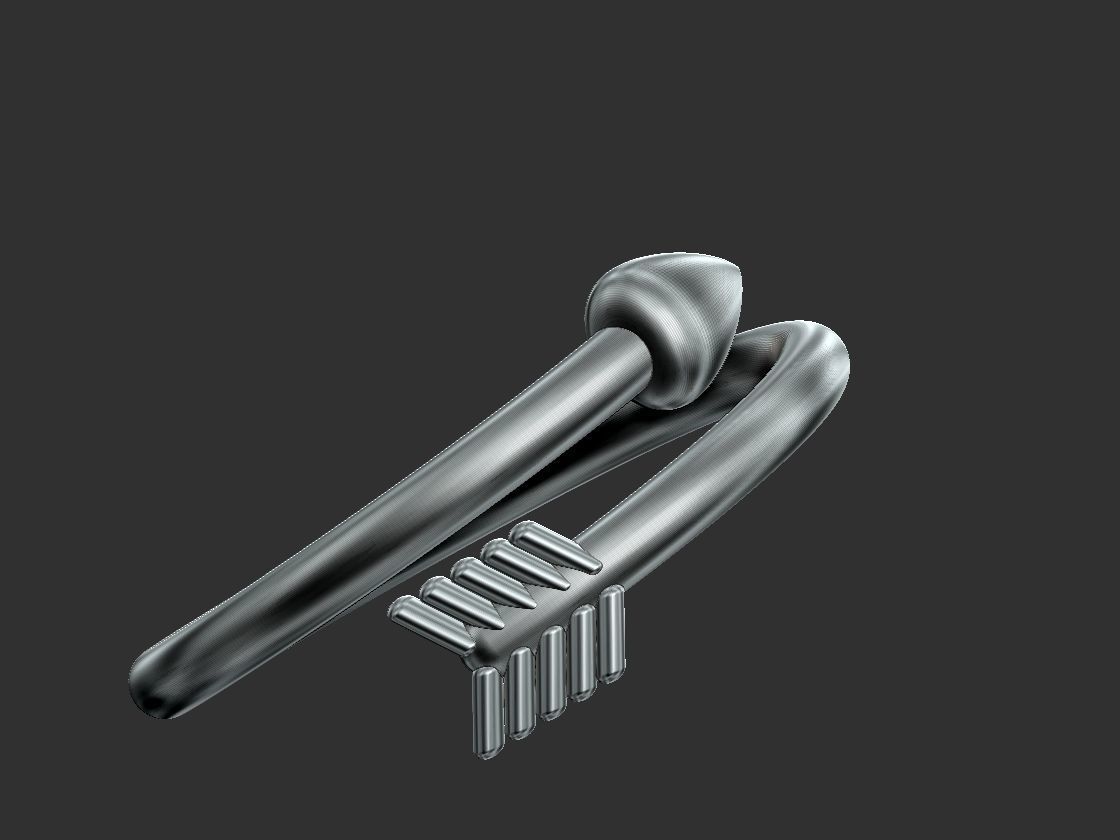 Arrow Ring 3D print model_9