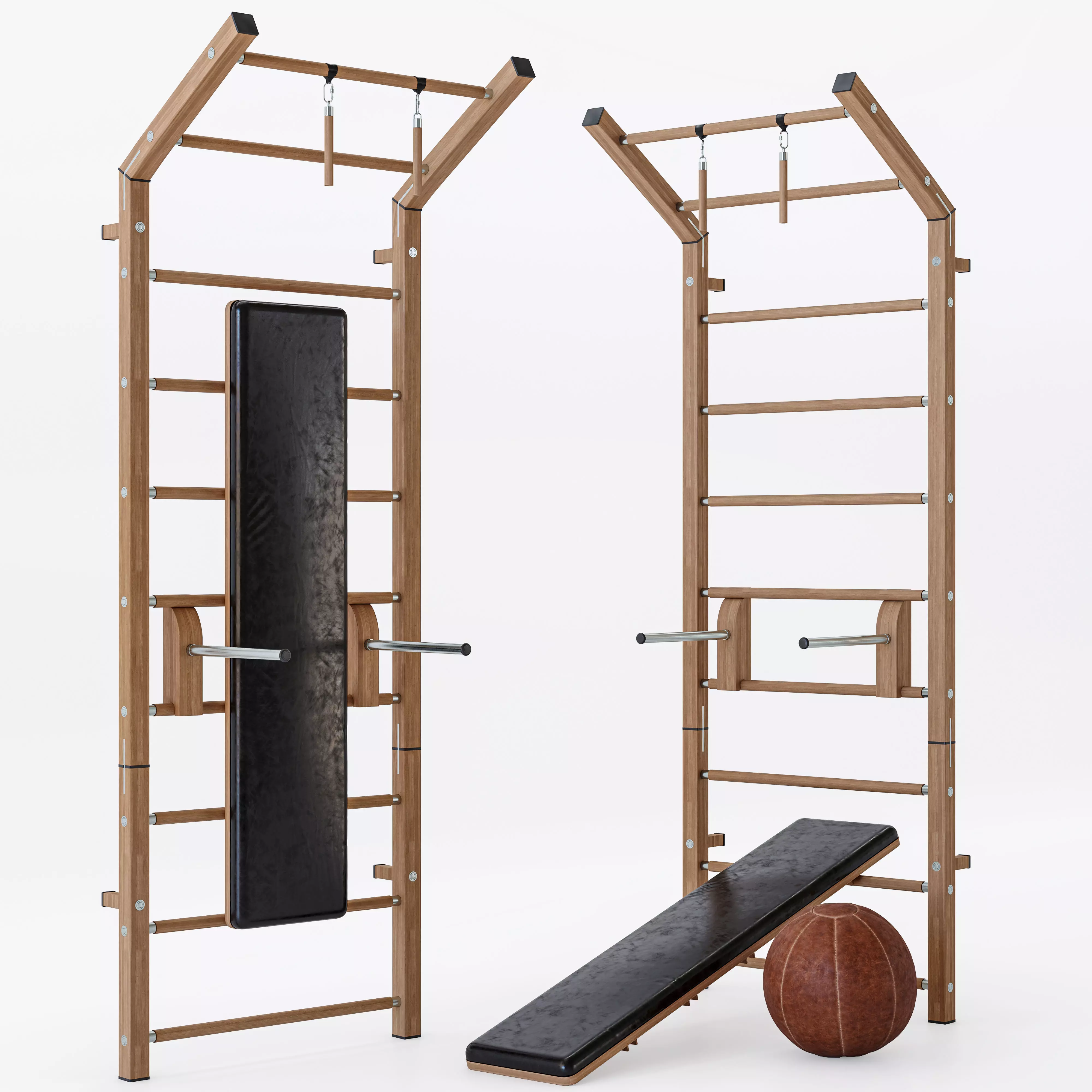 Maxwall Training sport set home gym 3D model