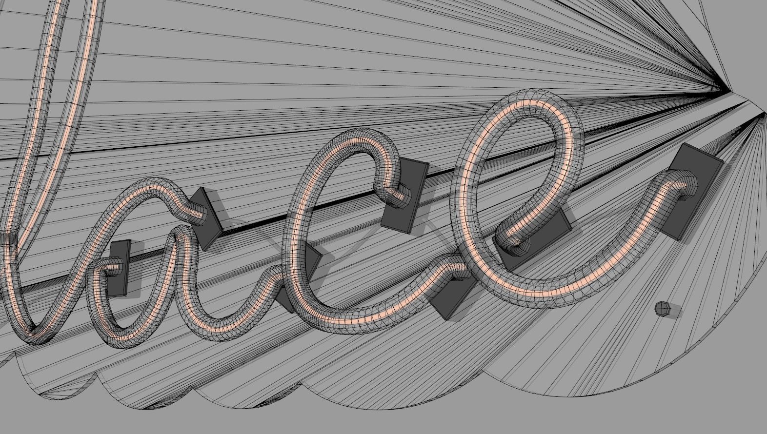 My Happy Place - Neon Sign 3D model_8