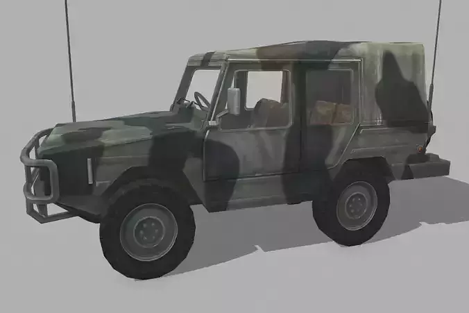 Iltis Low-poly 3D model