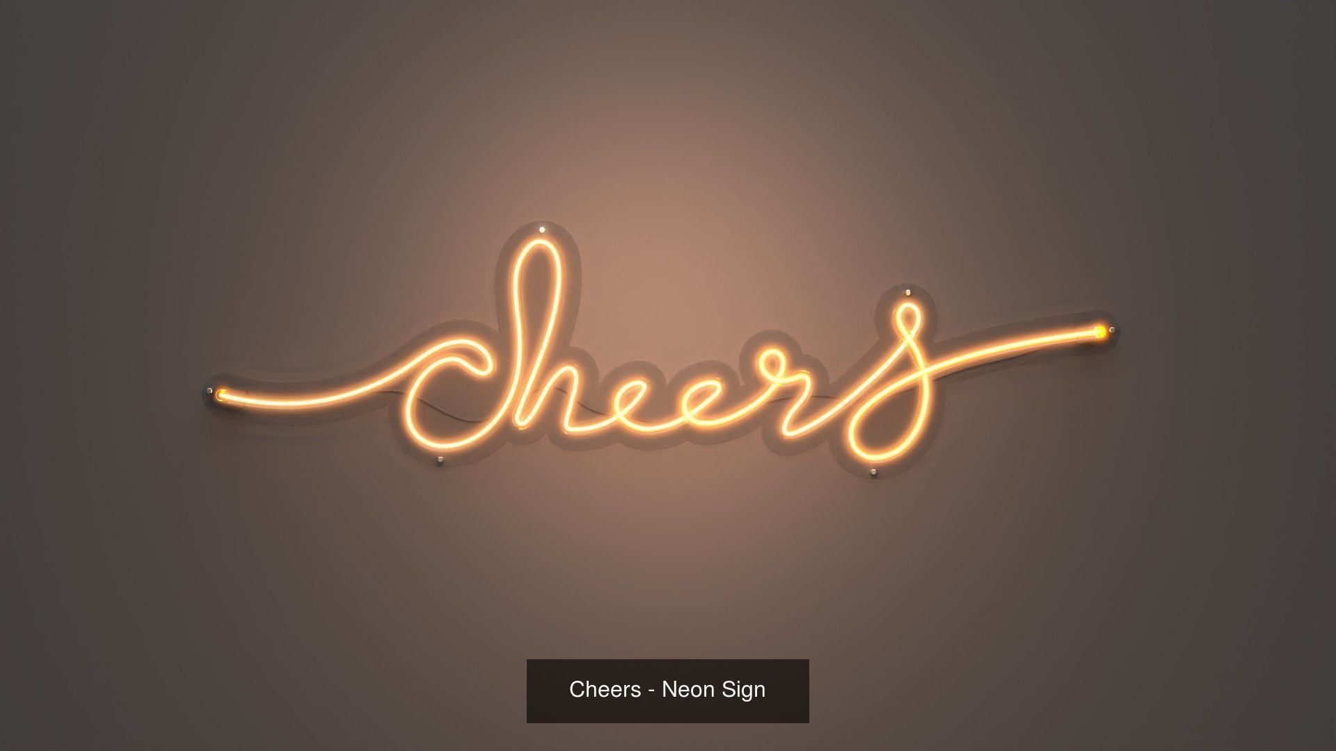 Lettering Pack 4 - Neon Signs 3D Model Collection_1