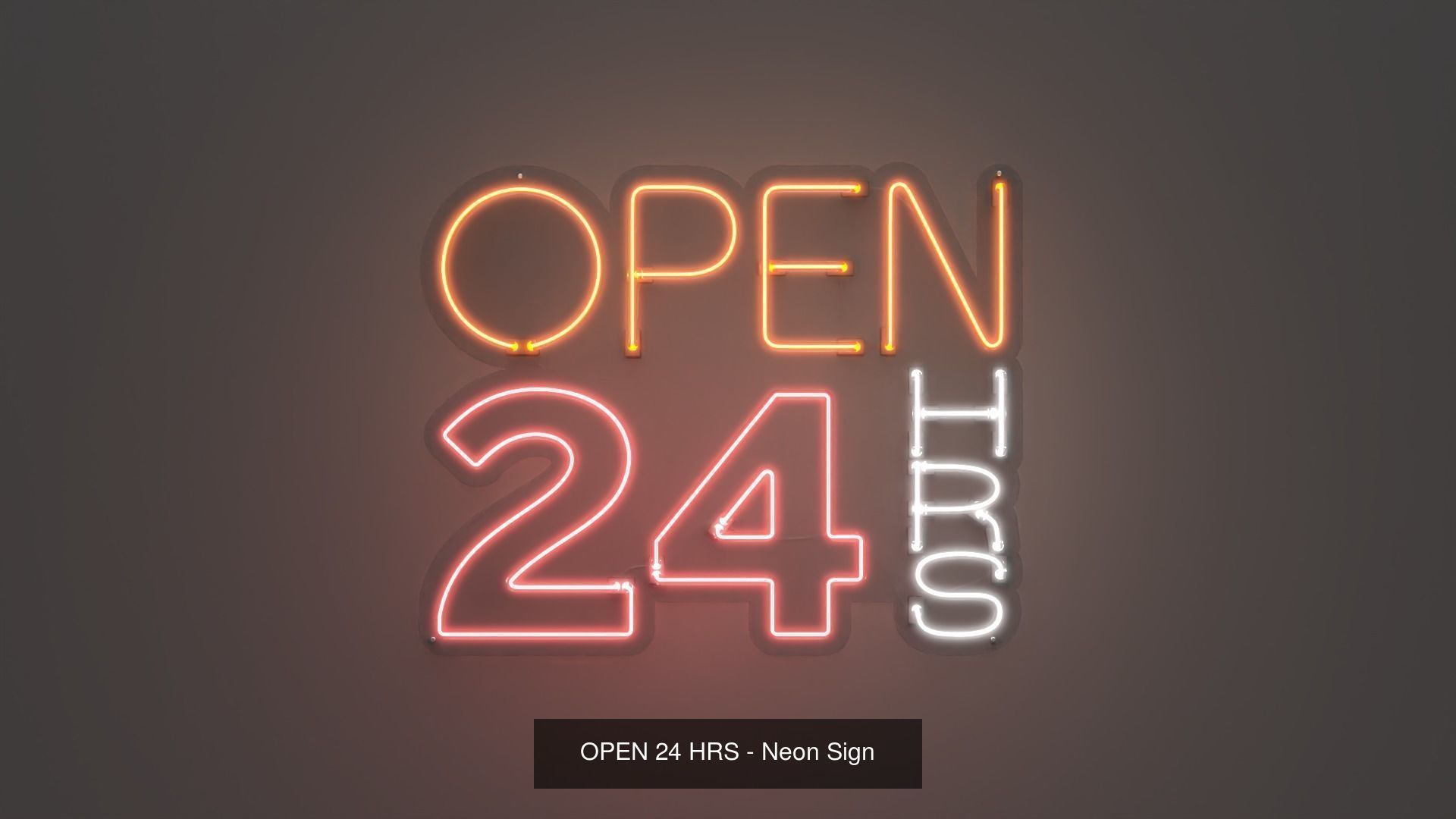 Lettering Pack 4 - Neon Signs 3D Model Collection_3