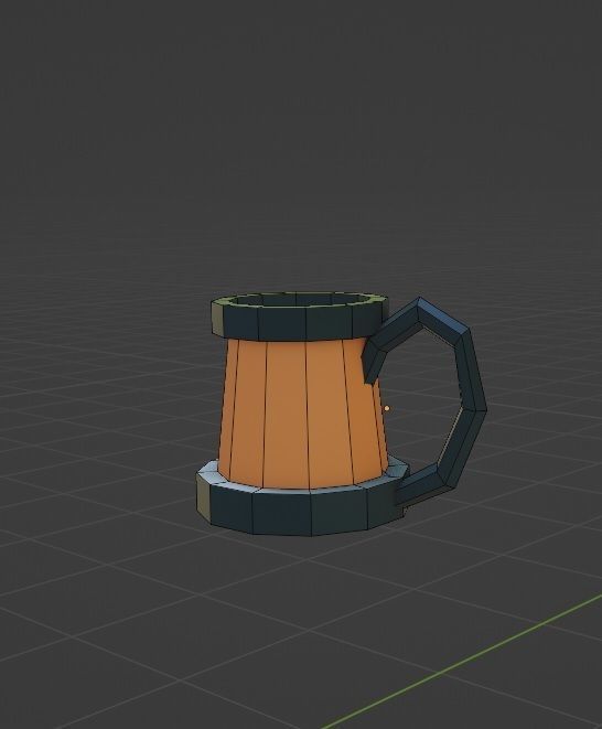 Srteet tavern Free low-poly 3D model_10