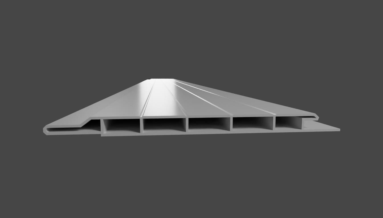 PVC Liner - Forro Low-poly 3D model_3
