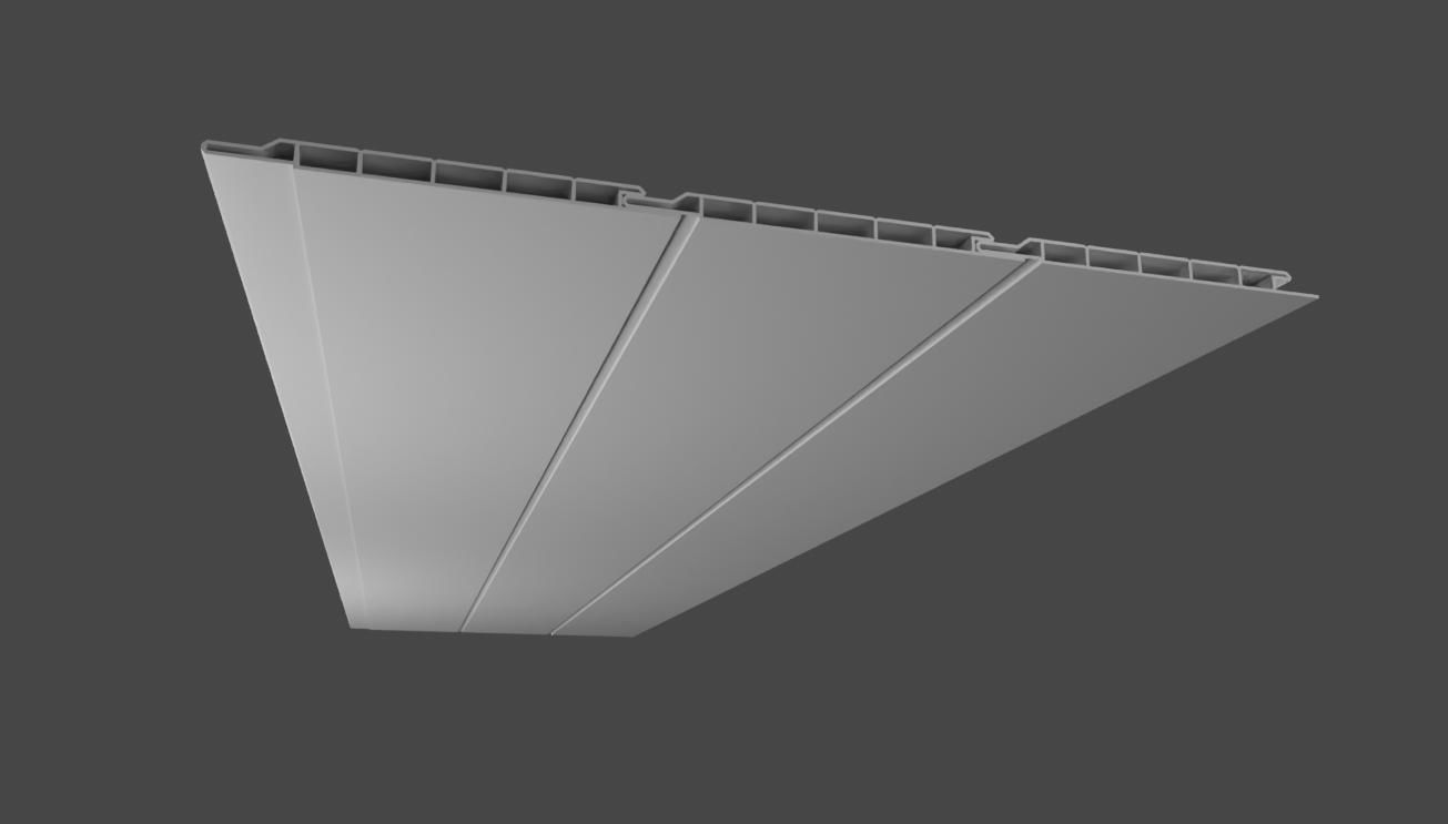 PVC Liner - Forro Low-poly 3D model_8