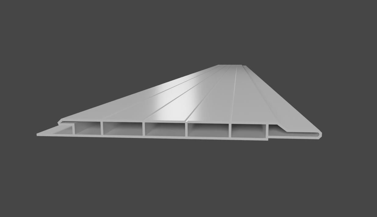 PVC Liner - Forro Low-poly 3D model_7