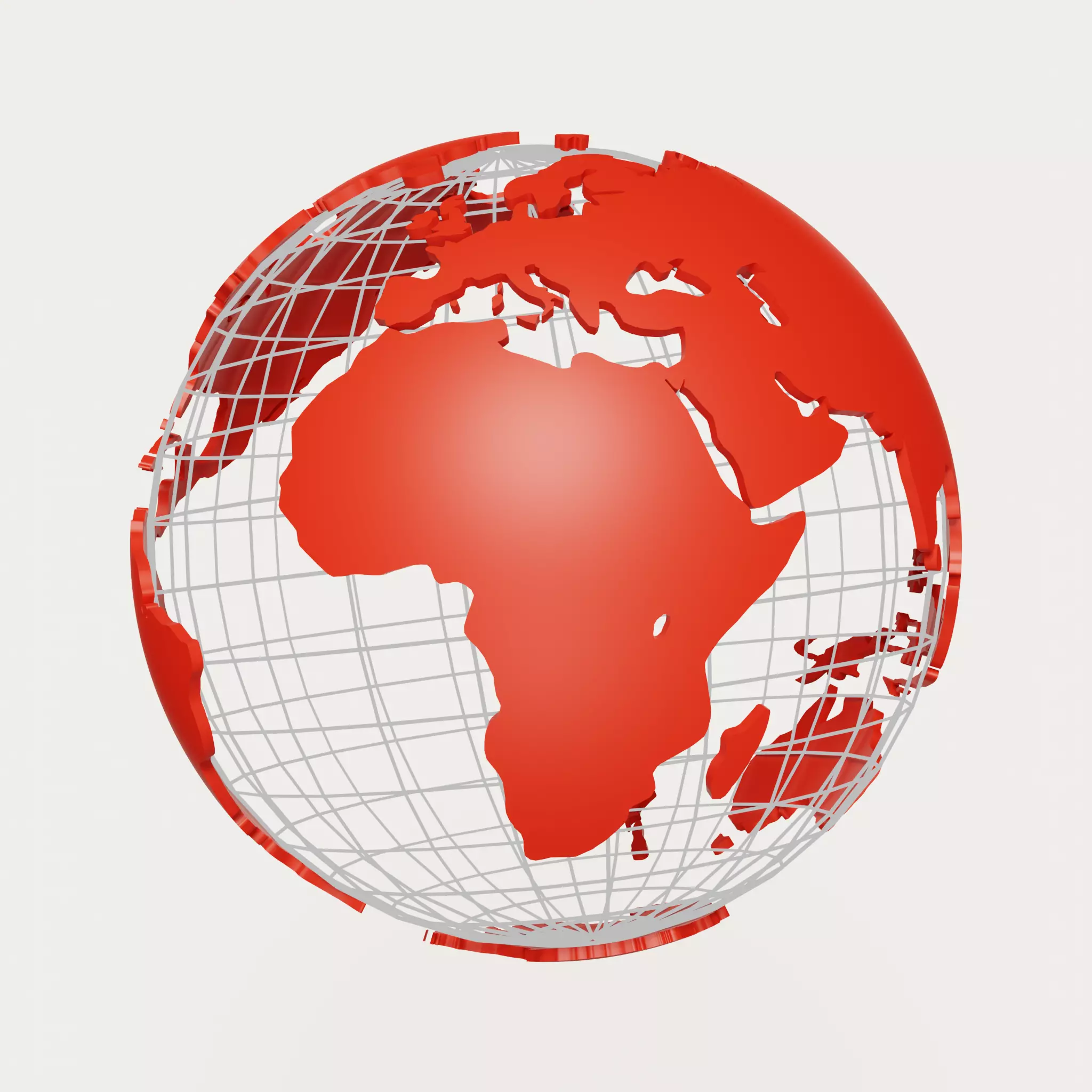 Earth Globe 3D model