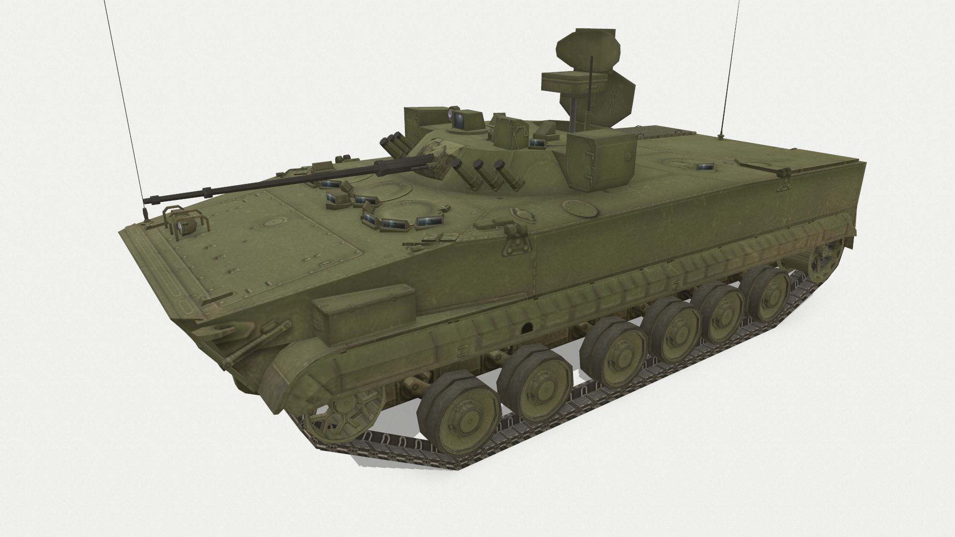 BRM-3K Lynx Low-poly 3D model_1