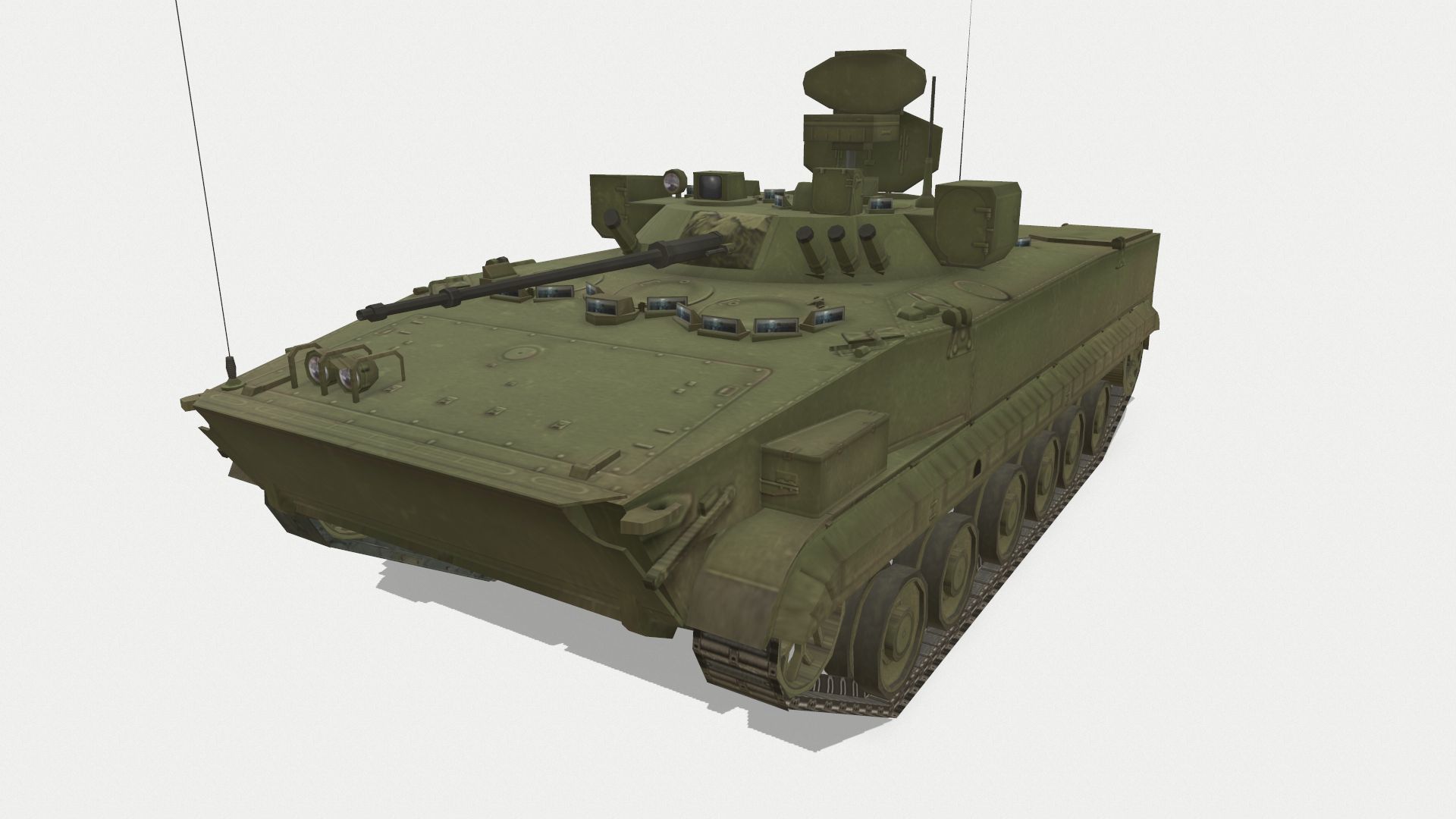 BRM-3K Lynx Low-poly 3D model_2