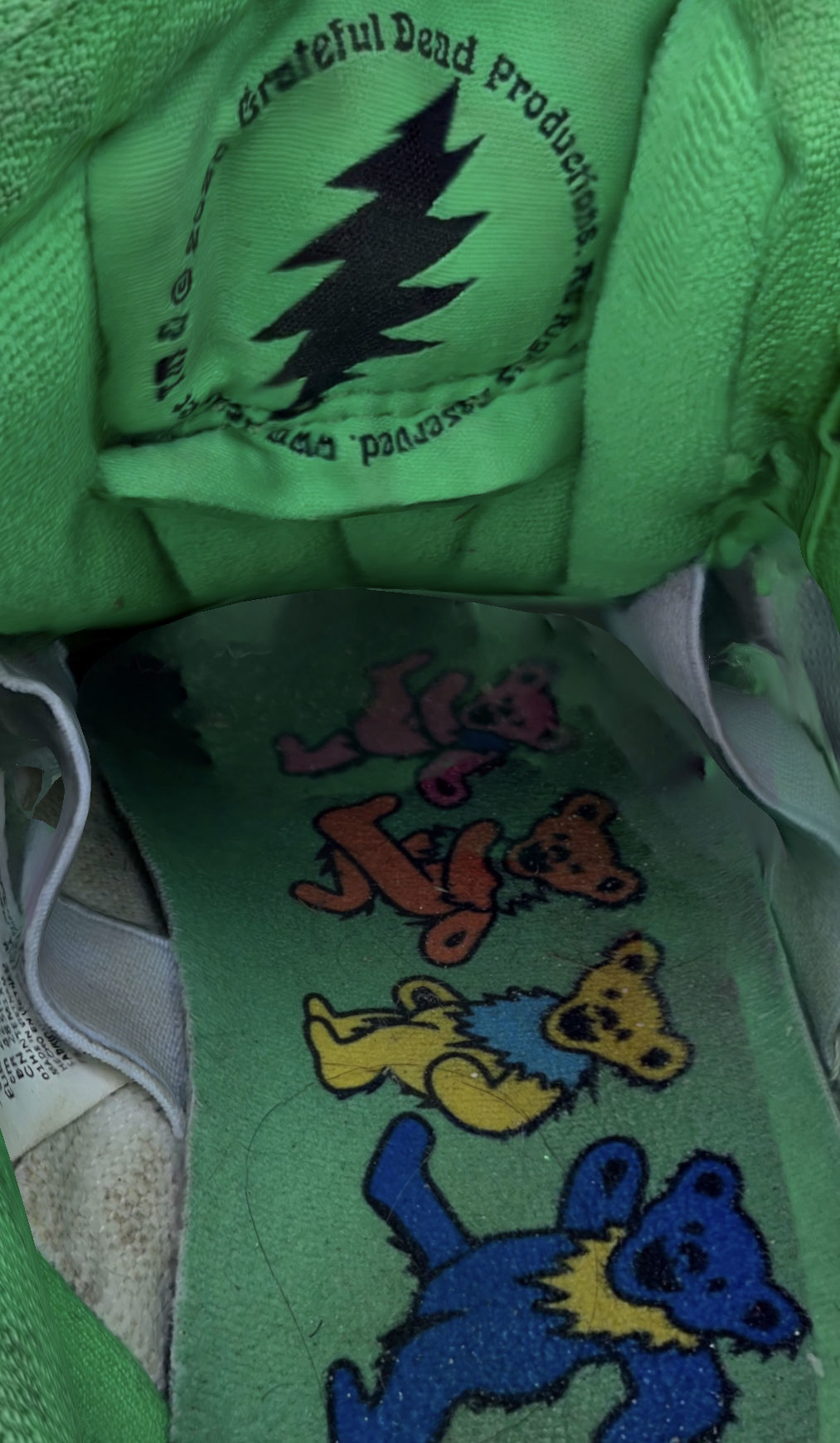 Nike Dunk Grateful Dead 3D print model_4