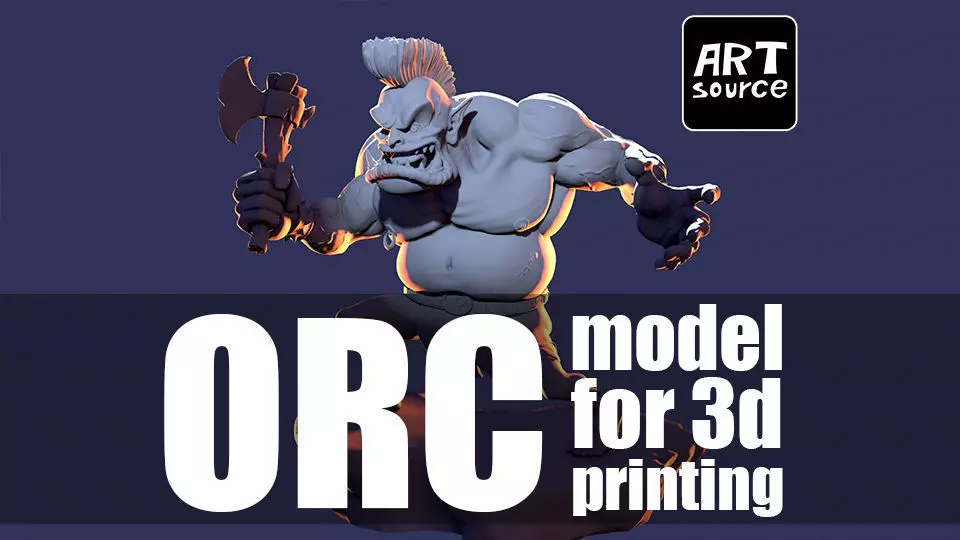 Orc - 3D Printing Free 3D print model