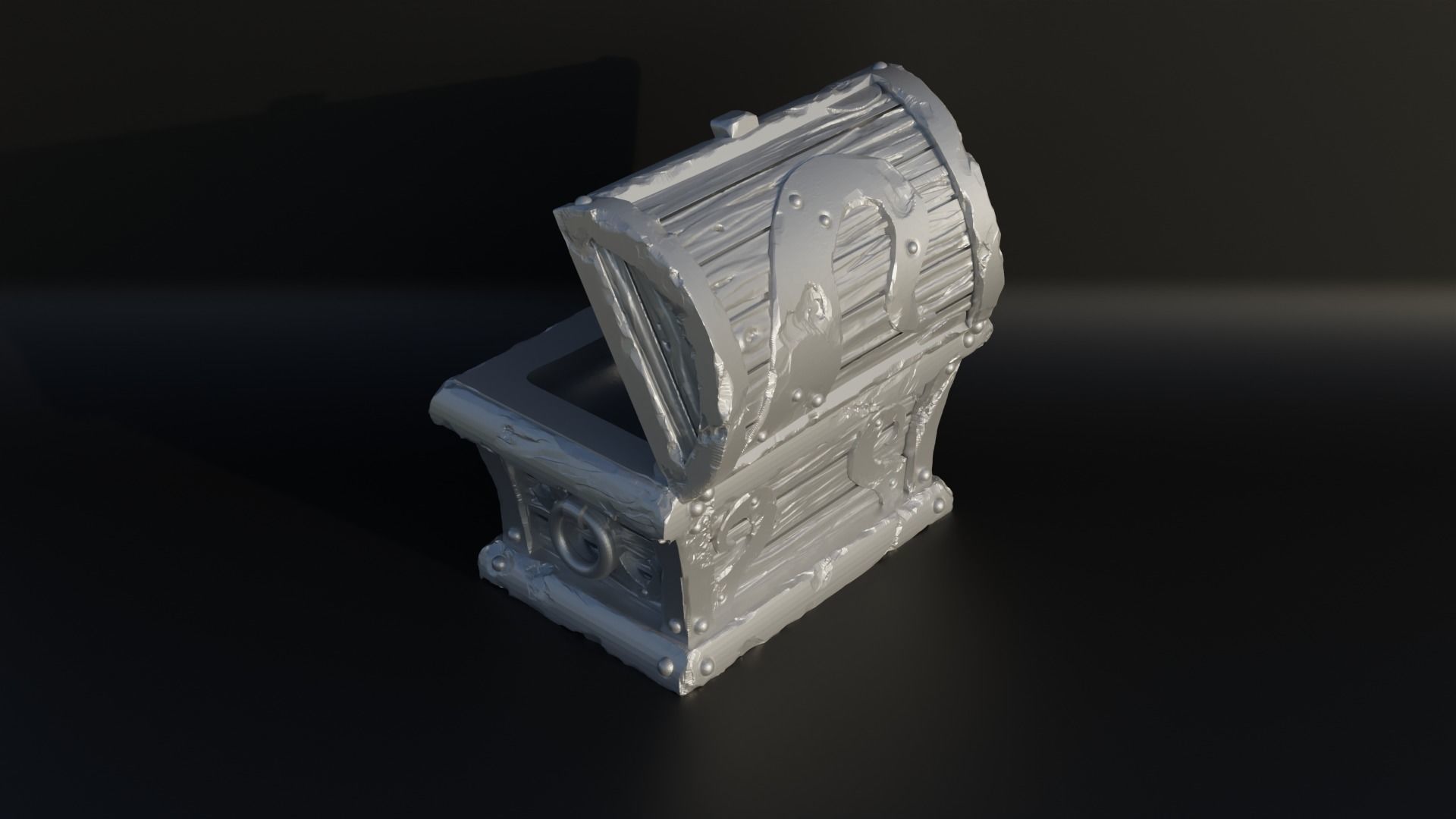 Dungeons And Dragons Treasure Box Dice Box Free 3D print model_20