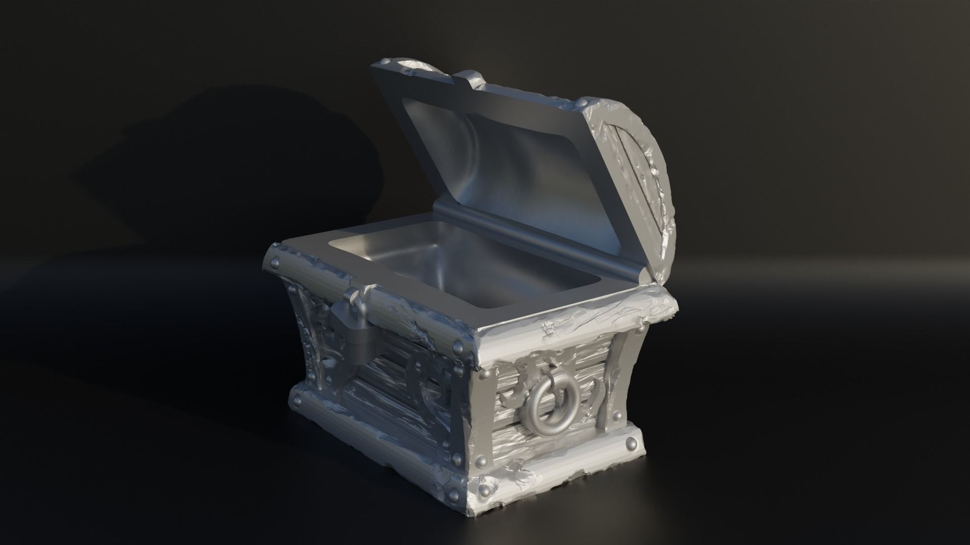 Dungeons And Dragons Treasure Box Dice Box Free 3D print model_16