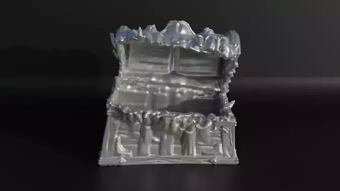 Dungeons And Dragons Treasure Box Dice Box Pattern  3D print model