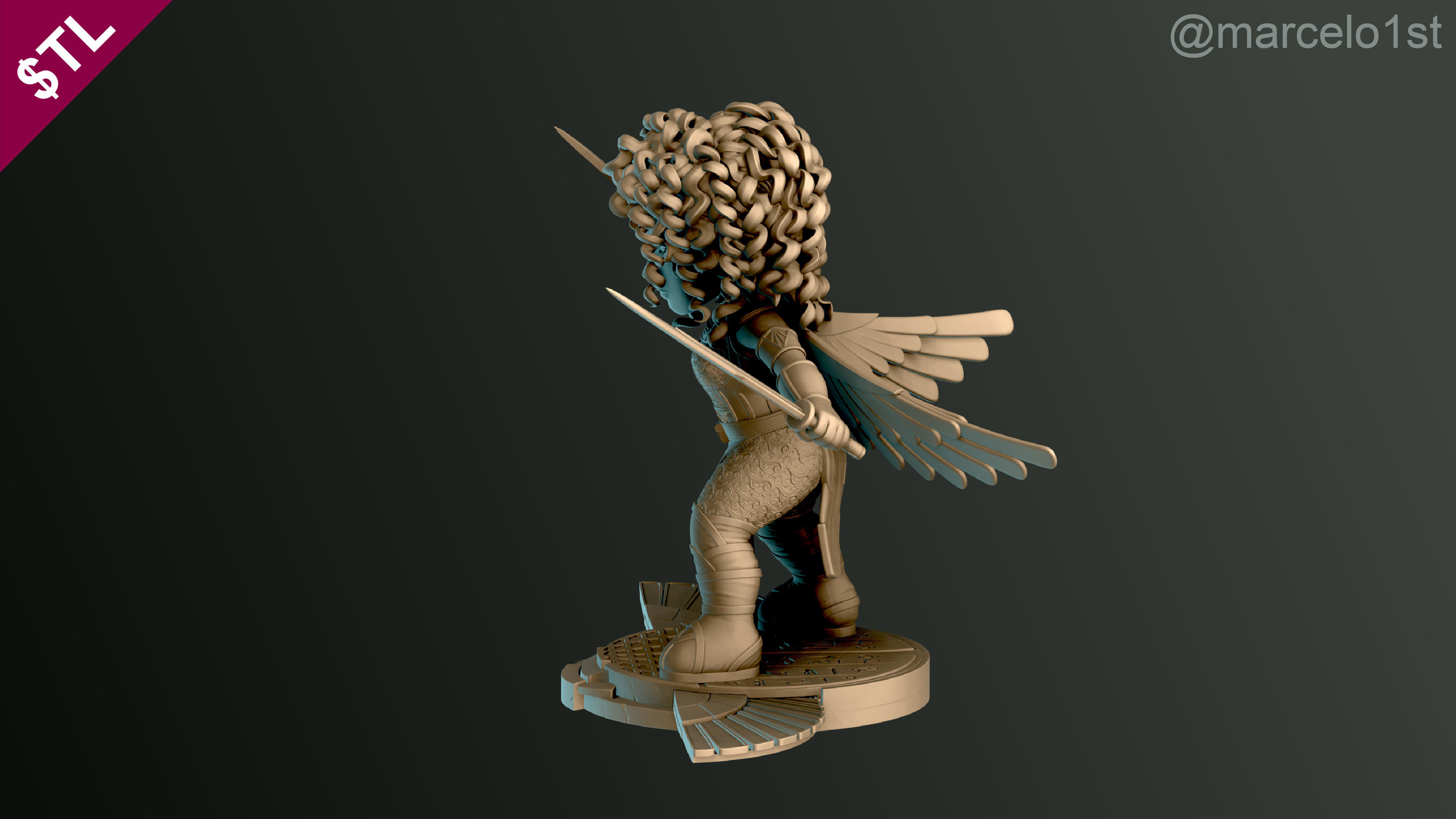 SIMPLES - Scarlet Scarab 3D print model_10