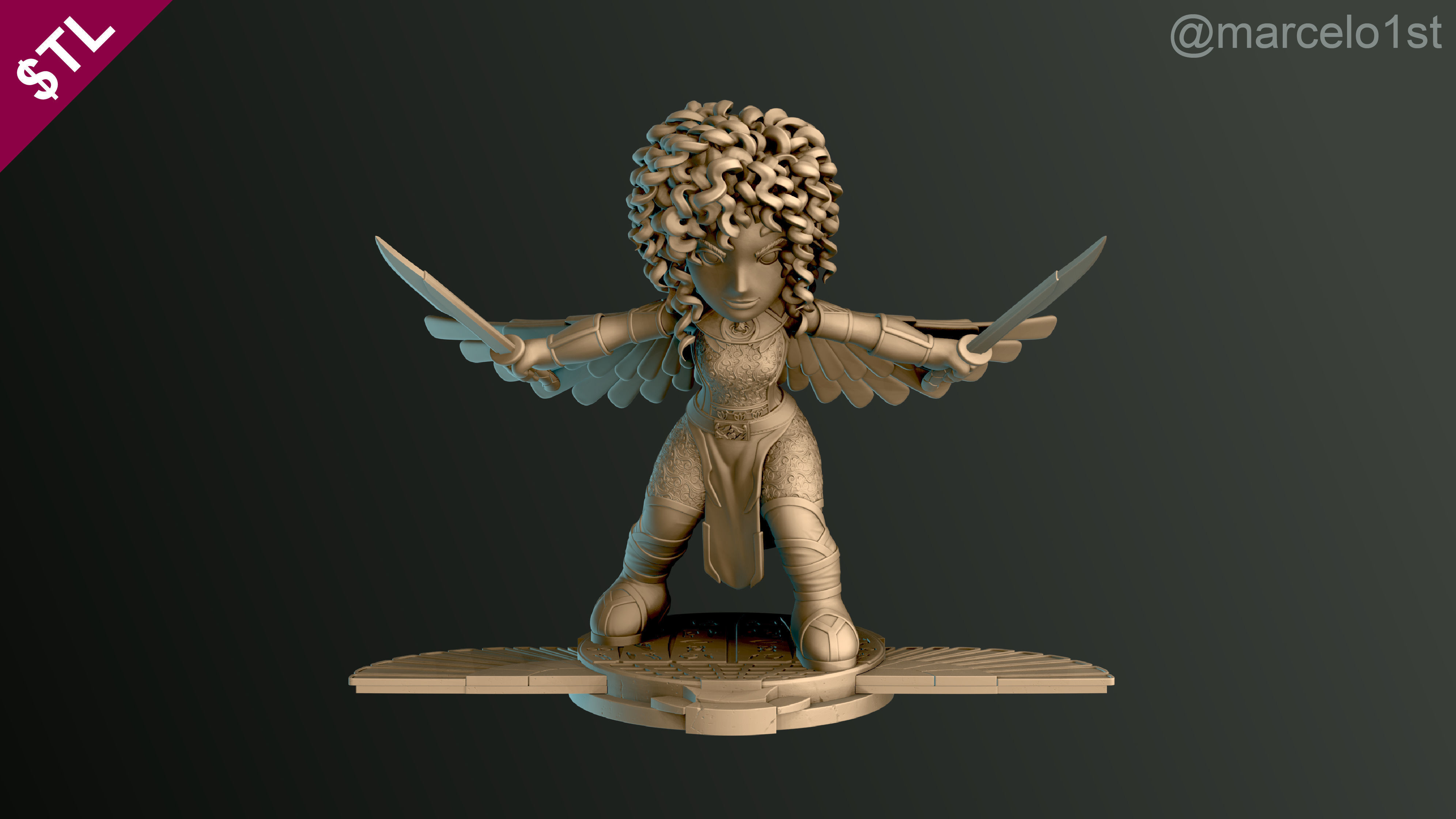 SIMPLES - Scarlet Scarab 3D print model_4