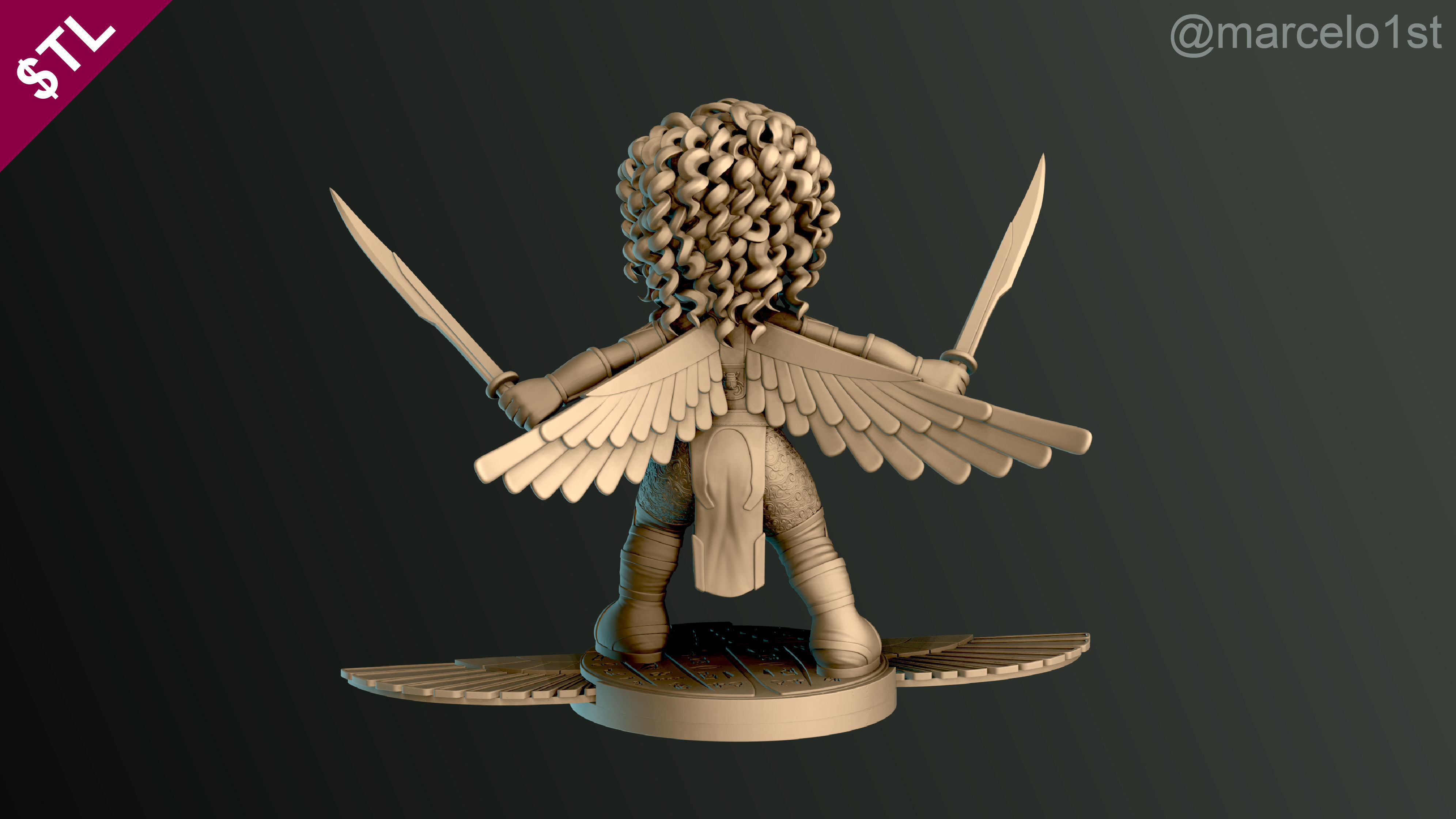 SIMPLES - Scarlet Scarab 3D print model_13