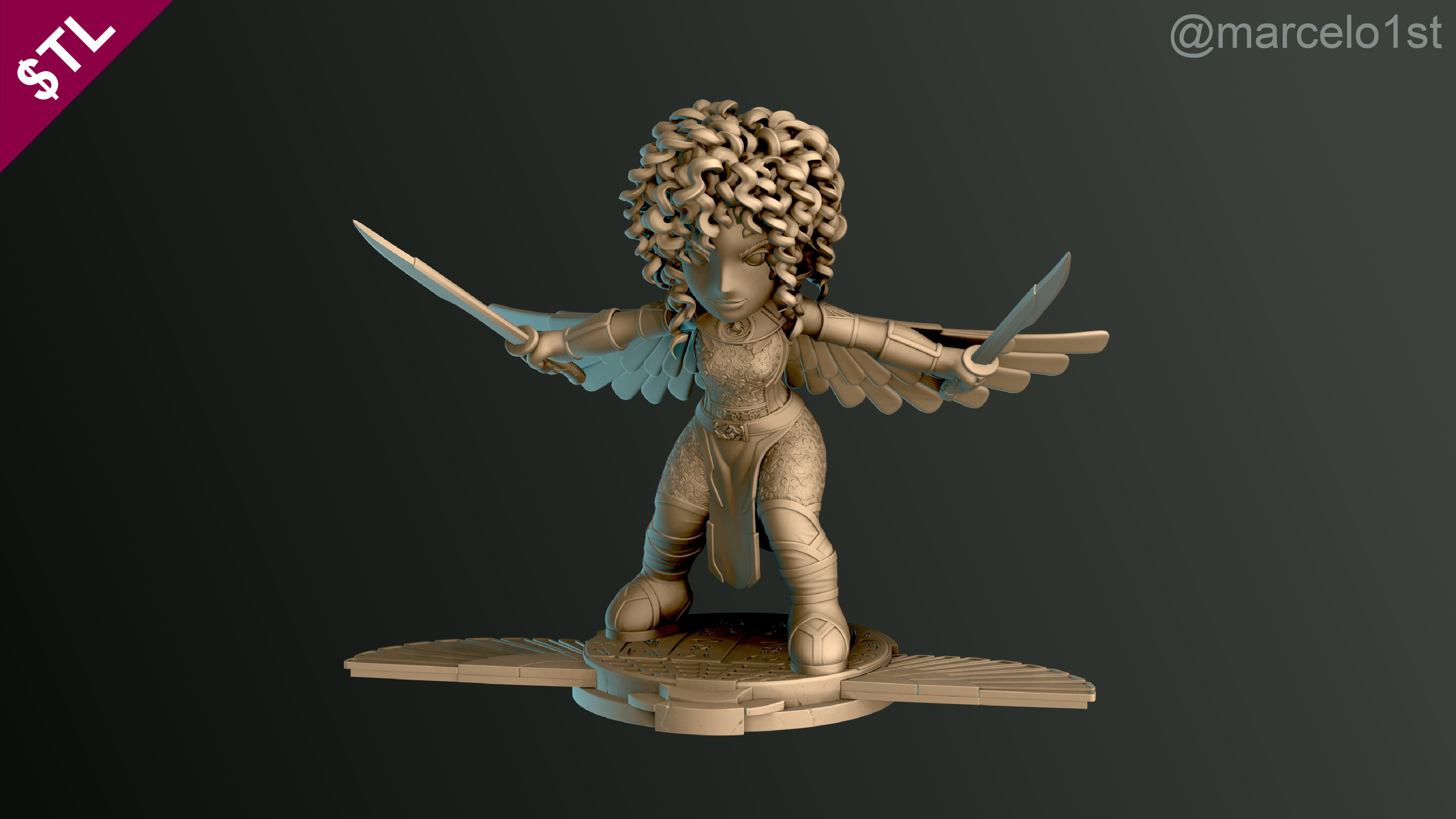 SIMPLES - Scarlet Scarab 3D print model_6