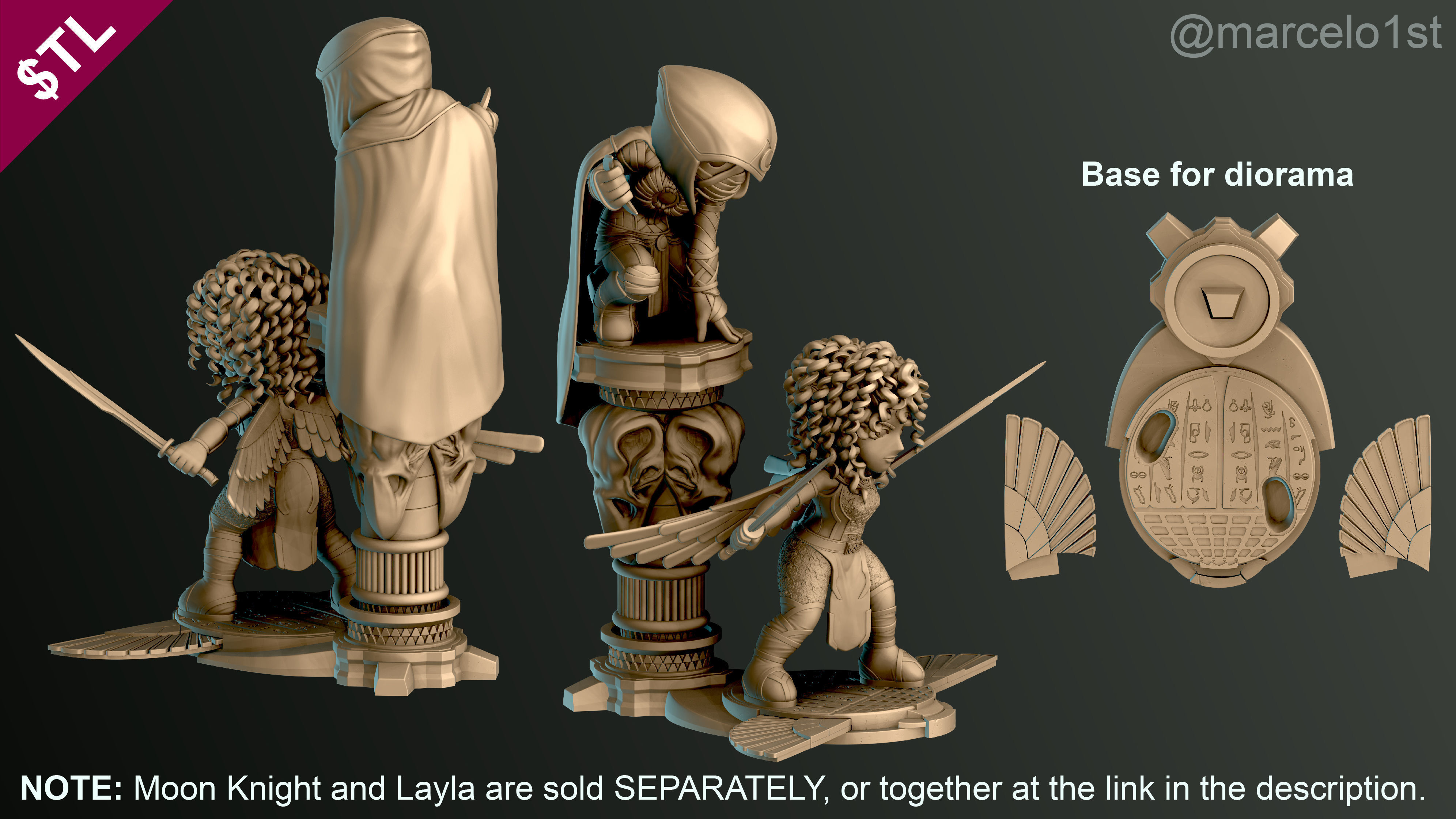 SIMPLES - Scarlet Scarab 3D print model_3